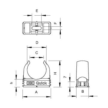 OBO Bettermann - 2955 F M32 RW