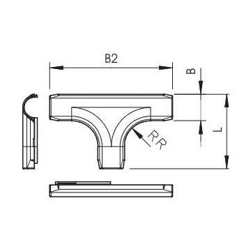 OBO Bettermann - 2953 T M25 RW