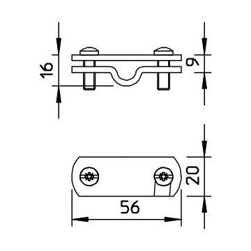 OBO Bettermann - 311 N-ALU 8-10