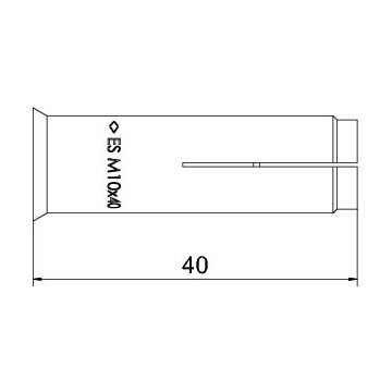 OBO Bettermann - ES M 10x40