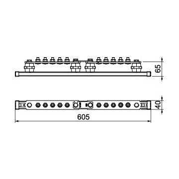 OBO Bettermann - 1802 DC 5+5 VA