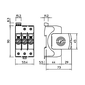 OBO Bettermann - V50-3+FS-280