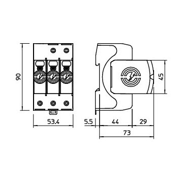 OBO Bettermann - V50-2+NPE-280