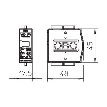 OBO Bettermann - V50-B+C 0-300PV