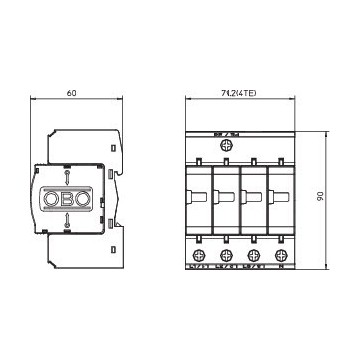 OBO Bettermann - V25-B+C 4-280