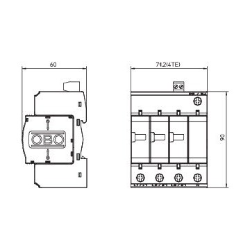 OBO Bettermann - V10-C 3+NPE+FS