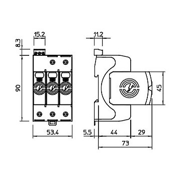 OBO Bettermann - V20-3+FS-280