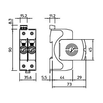 OBO Bettermann - V20-1+NPE+FS-280