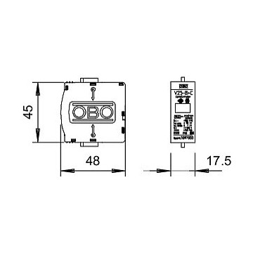 OBO Bettermann - V25-B+C 0-320