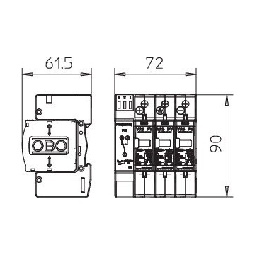 OBO Bettermann - V25-B+C 3PHFS900