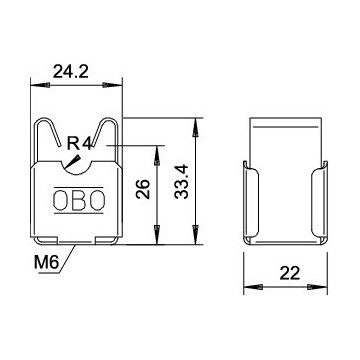 OBO Bettermann - 177 20 VA M6