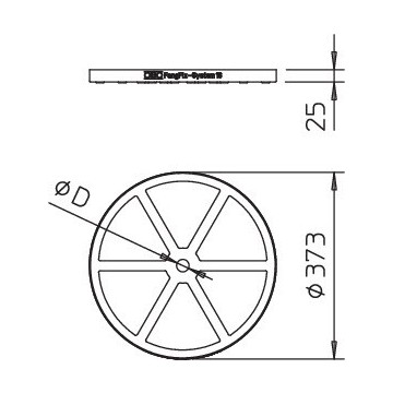 OBO Bettermann - F-FIX-B16 3B