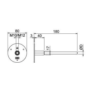 OBO Bettermann - 205 DG L180 V4A