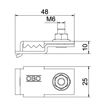 OBO Bettermann - VEK-GRM 4.8 FS