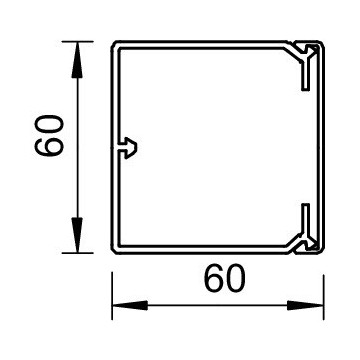 OBO Bettermann - WDK60060LGR