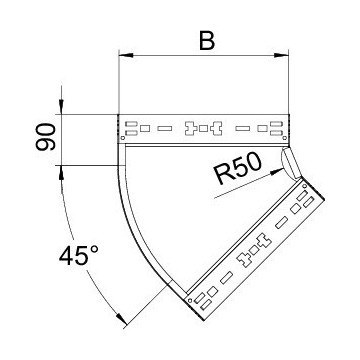 OBO Bettermann - RBM 45 120 FT