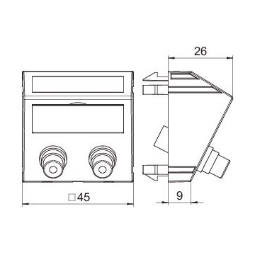 OBO Bettermann - MTS-2R L RW1