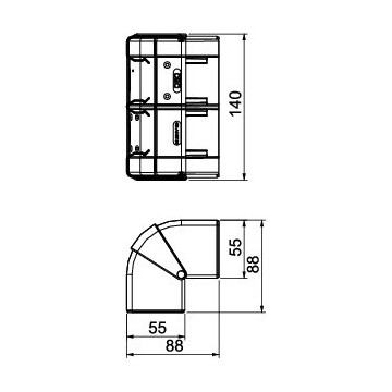 OBO Bettermann - GK-AH53130RW