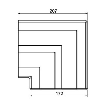 OBO Bettermann - GK-FH53165RW