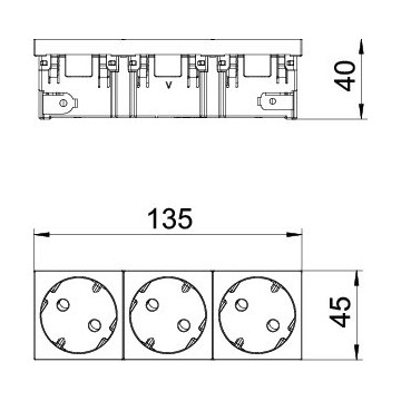 OBO Bettermann - STD-D3C RW3