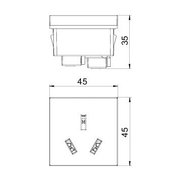 OBO Bettermann - STD-CN0A16 RW1