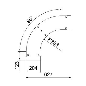 OBO Bettermann - LBD 90 200 R3 FS