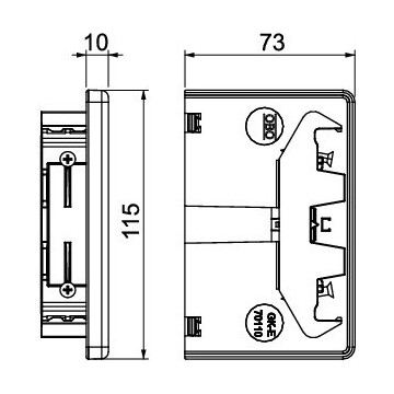 OBO Bettermann - GK-E70110WA
