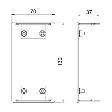 OBO Bettermann - GA-E70130RW