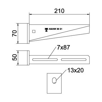 OBO Bettermann - AW 30 21 FT OBO Bettermann - AW 30 21 FT