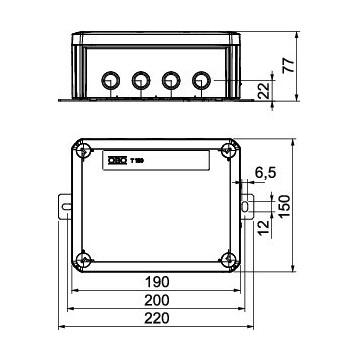 OBO Bettermann - T 160 ED 16-6 AF