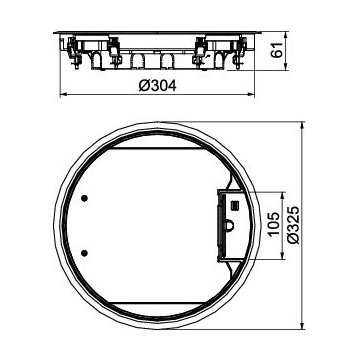 OBO Bettermann - GESR9 55U V 9011