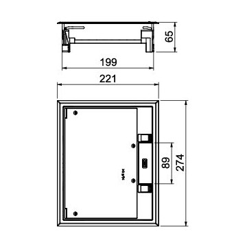 OBO Bettermann - GES6-2U10T 7011