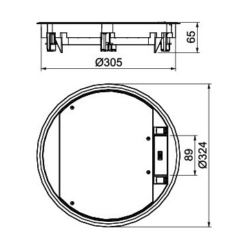 OBO Bettermann - GESR9-2U12T 9011