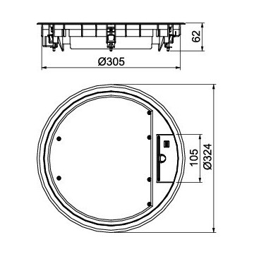 OBO Bettermann - GESR9 SR U 9011 OBO Bettermann - GESR9 SR U 9011