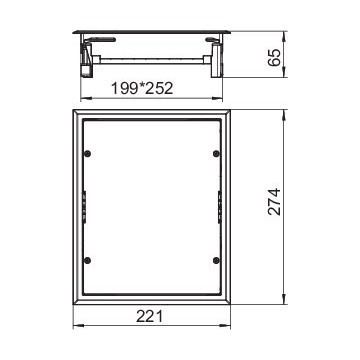 OBO Bettermann - ZES6-2 U10T 9011