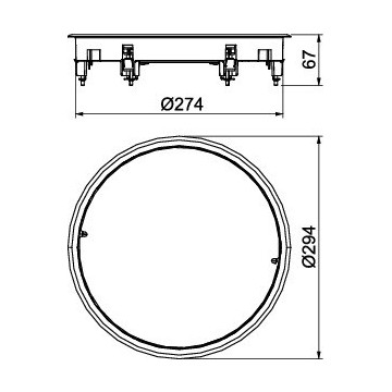 OBO Bettermann - ZESR7 10U 9011