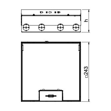 OBO Bettermann - UDHOME9 2V UT45V