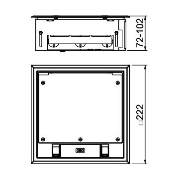 OBO Bettermann - UDHOME GES4 9011 OBO Bettermann - UDHOME GES4 9011